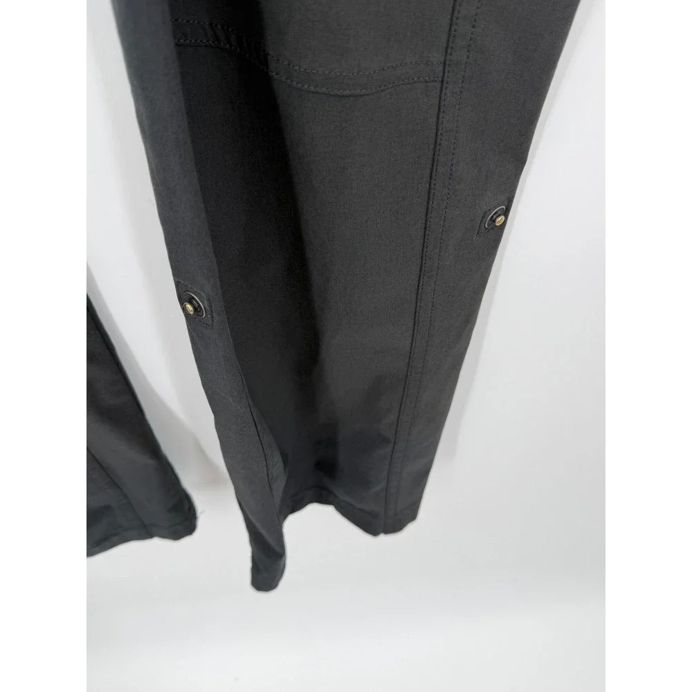 Kuhl Cargo Pants Women 8 Reg Gray Hiking Outdoor Straight Leg Stretch - Picture 11 of 14